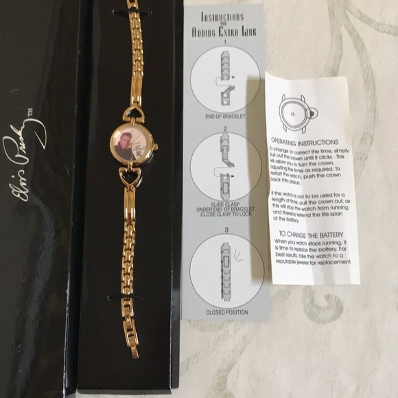 NIB ELVIS ANNIVERSARY WATCH